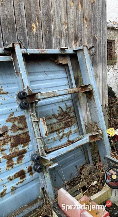 Rama rozrzutnika czarna białostocka 2 burty mazowieckie Ciecierówka