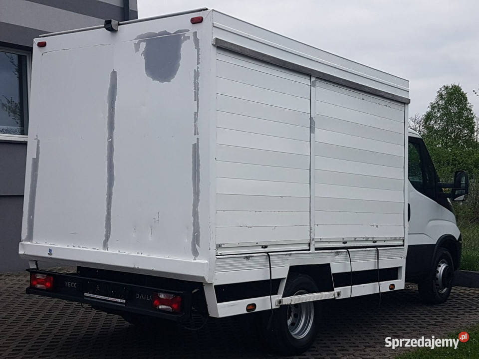 Iveco 70C18 KONTENER ROLETY BOK DO TRANSPORTU Poręba