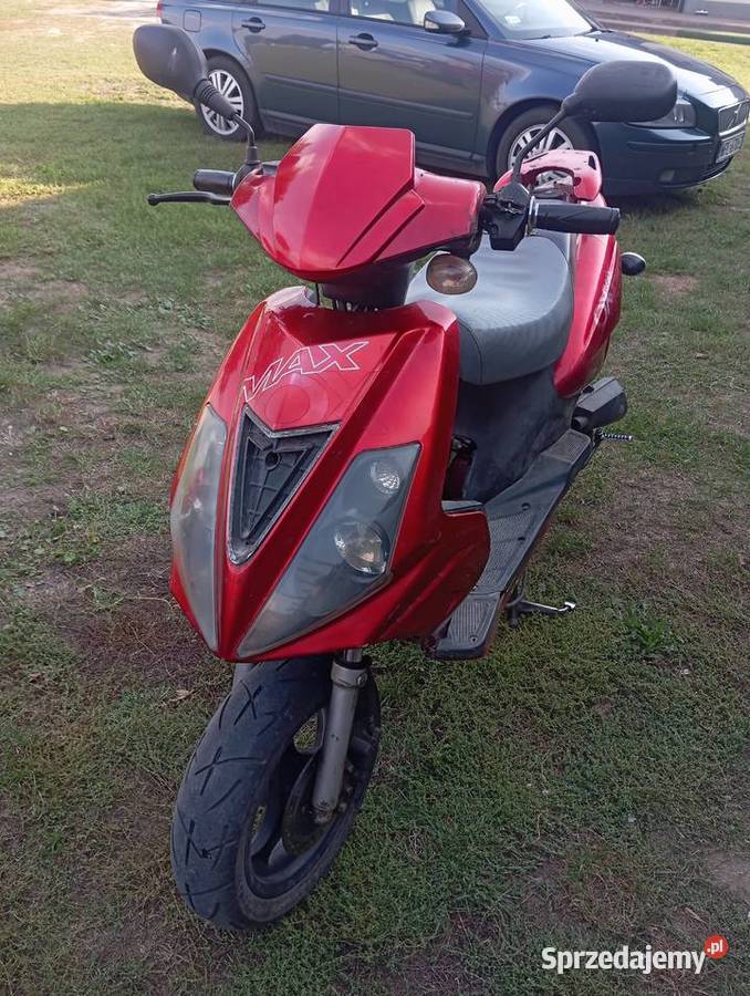 Skuter 80 4t USZKODZONY Motocykle, skutery, quady mazowieckie Płońsk