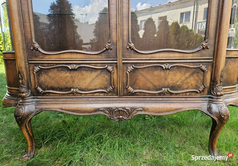 Duża witryna w stylu chippendale 9250 zachodniopomorskie