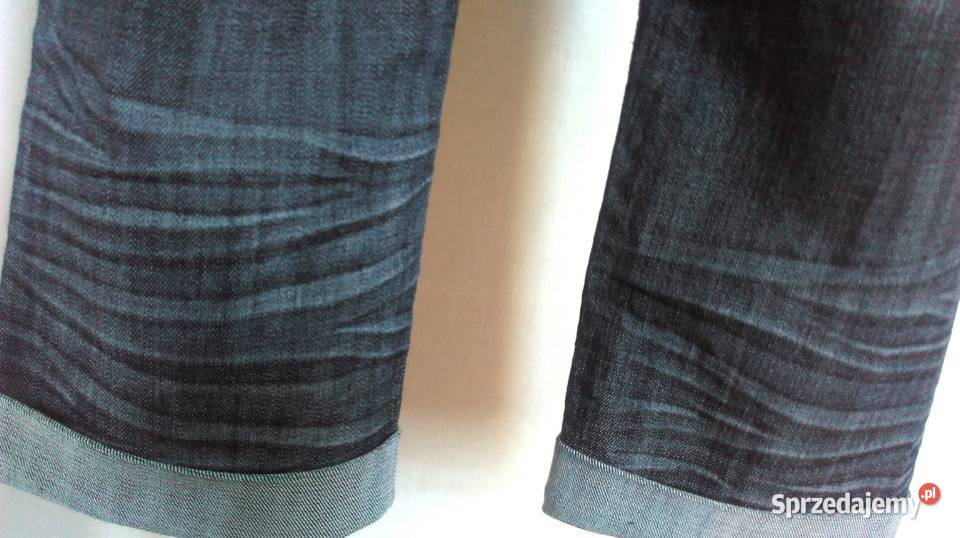 SPODNIE Rybaczki jeans KOLANO damskie r 3638 Rozmiar 38(M) podlaskie Białystok