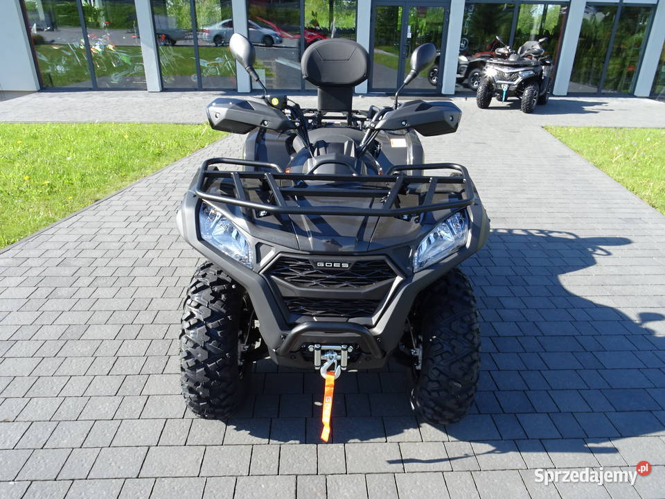 QUAD GOES 400L PLUS PŁUG W GRATISIE 4X4 CZARNY sprzedam