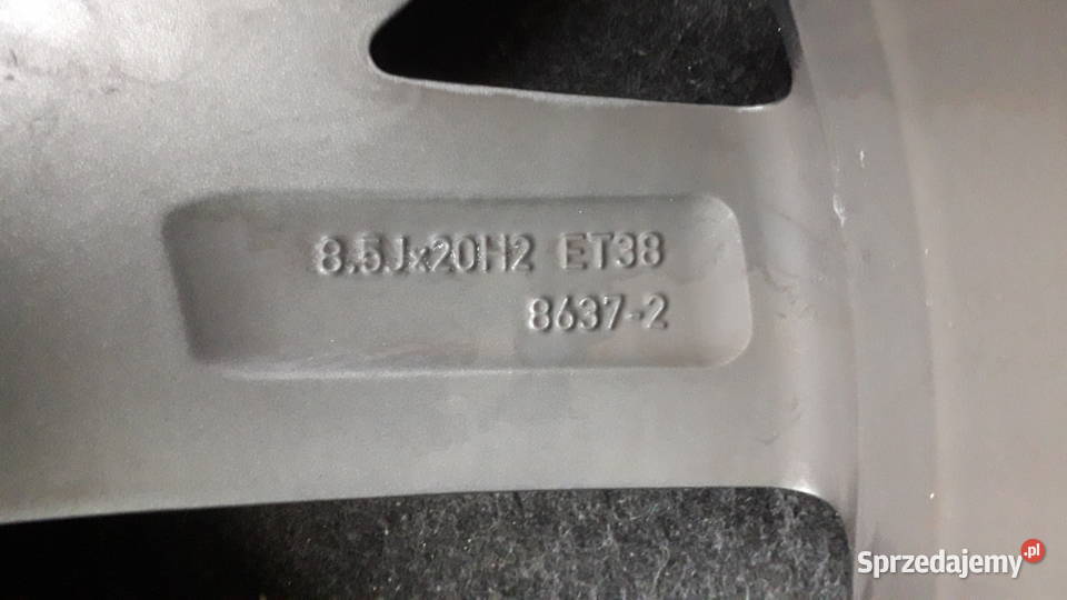 Felga Seat Tarraco 20 5x112 et38 85J Szczukowskie Górki
