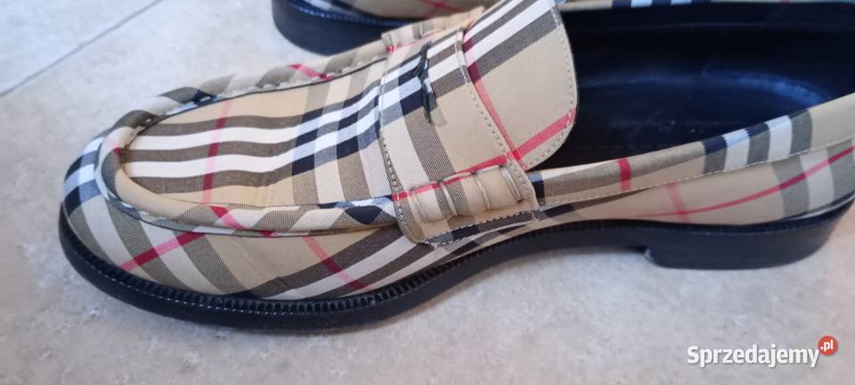 Luksusowe buty męskie marki Burberry Obuwie Wagowo