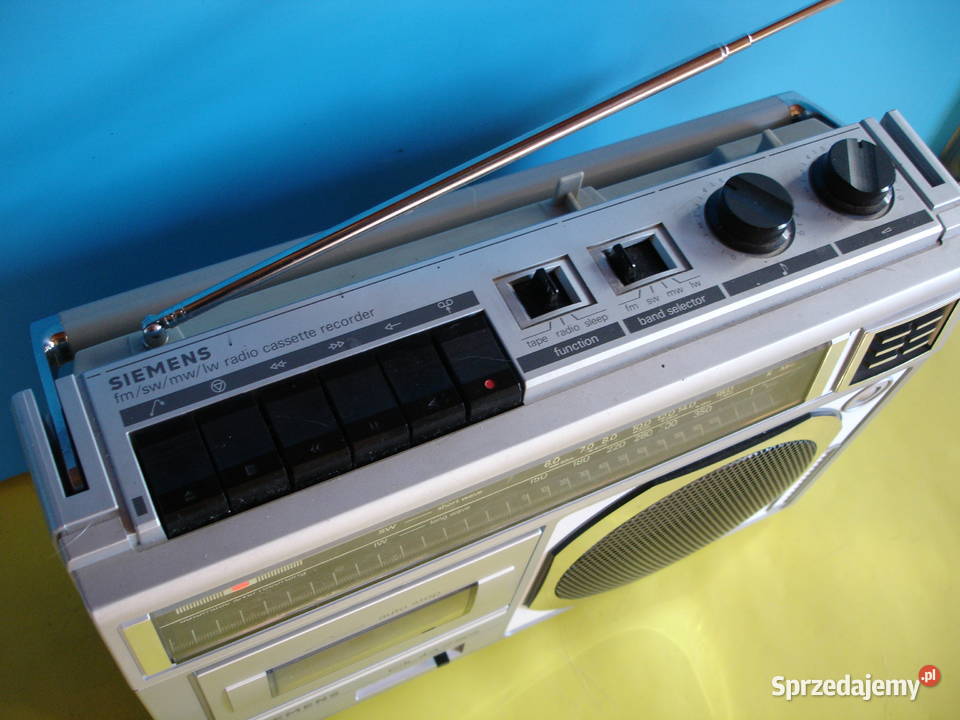 Radiomagnetofon SIEMENS CLUB 754 Pozostałe Zielona Góra