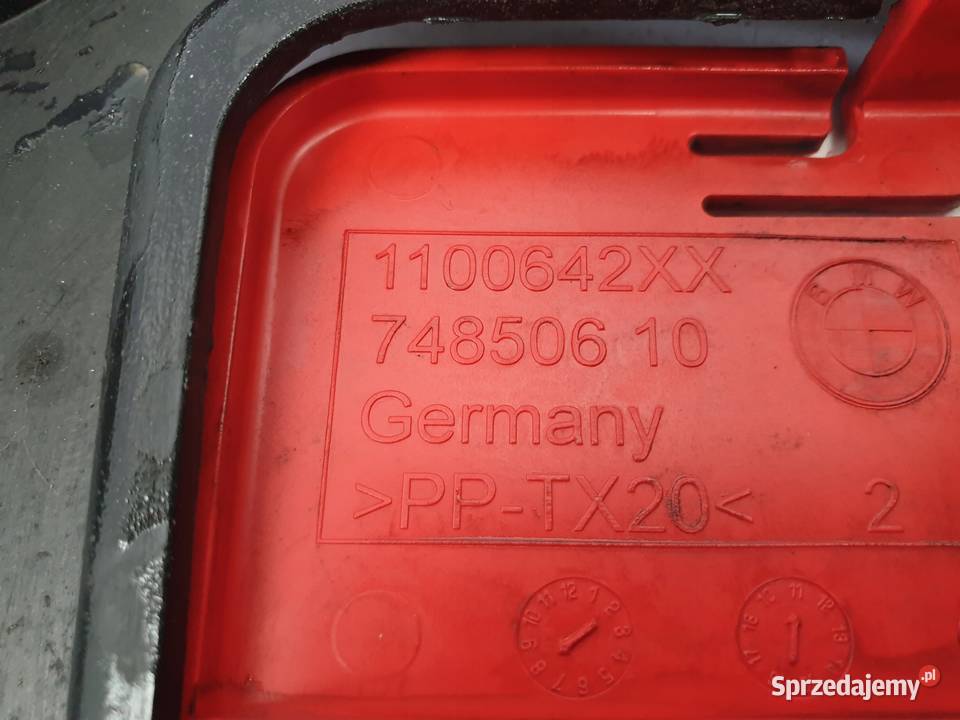 BMW F30 OSŁONA AKUMULATORA pokrywa OBUDOWA oryg Janów