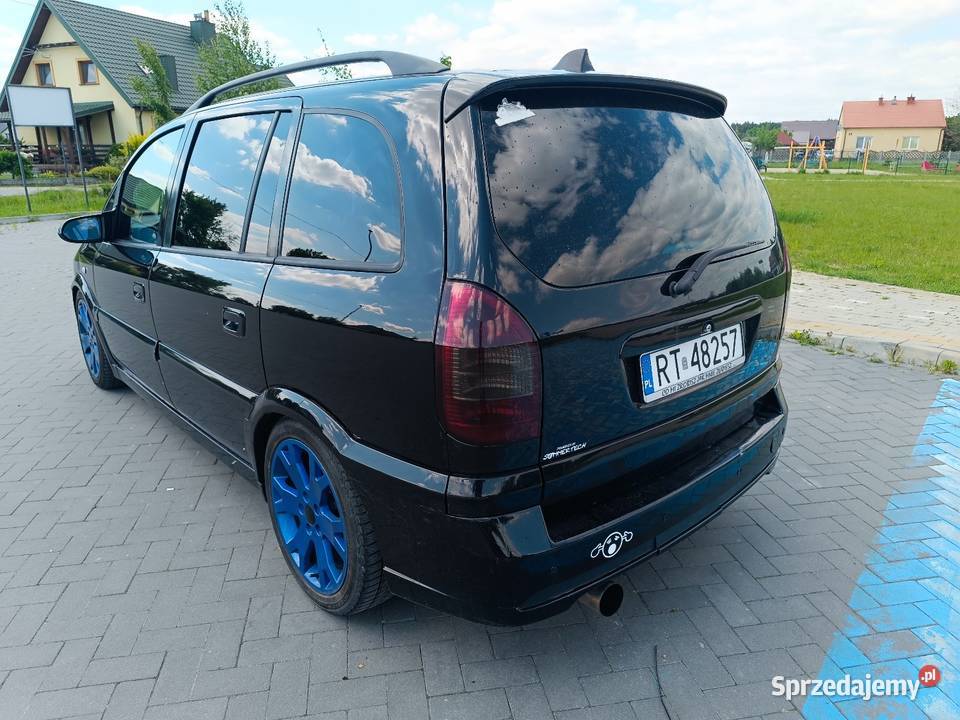 Opel Zafira A OPC 250 7 osób czarny Tarnobrzeg