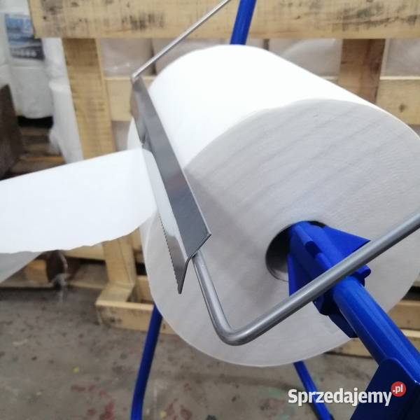Stojak na ręczniki papierowe i czyściwa mobilny Lublin