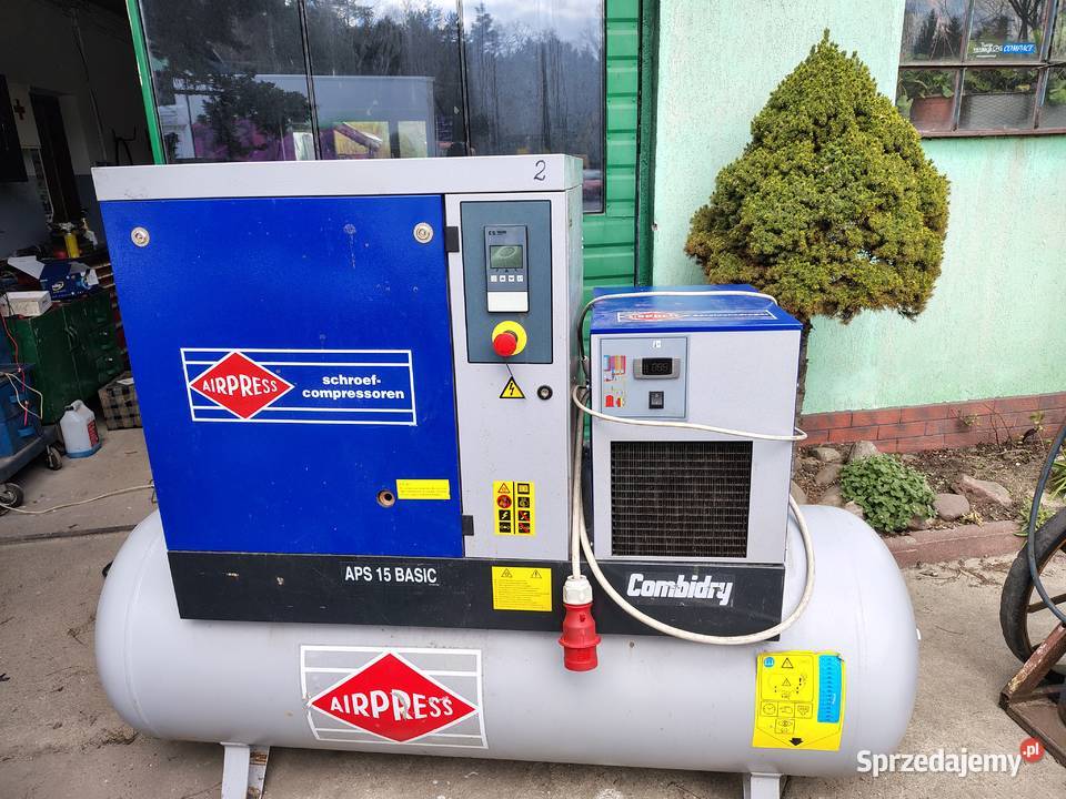 Kompresor śrubowy Airpress APS 15 Basic CombiDry Łódź