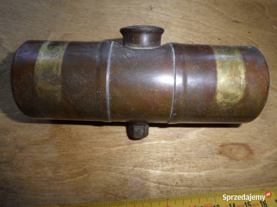 Zbiornik paliwa mośiądz silnik maszyna parowa Lubartów