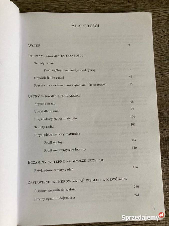 Książka Zbiór zadań i zagadnień maturalnych z Rok wydania 1999 Nisko