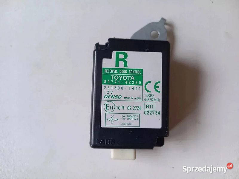 Moduł Drzwi 89741 42220 Toyota Rav4 Iii 22d Pozostałe świętokrzyskie