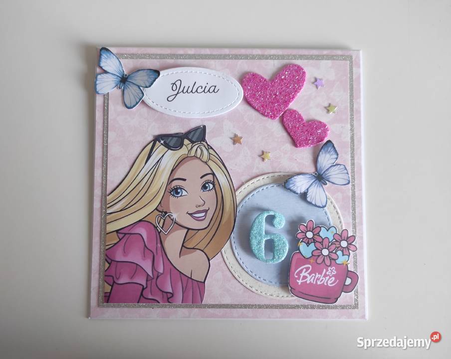 Personalizowana kartka ręcznie robiona na Łódź