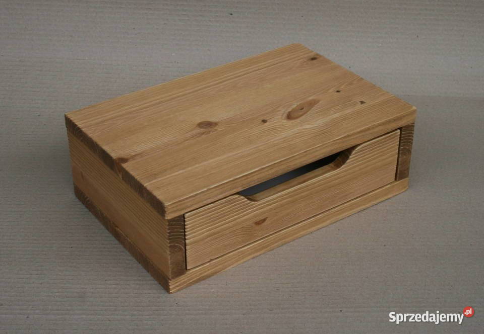 szafka nocna LOFT wisząca ścienna lite drewno podkarpackie Mielec