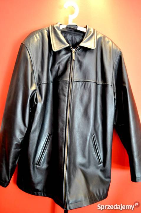 Skórzana kurtka męska na sezon jesień zima dolnośląskie Wrocław