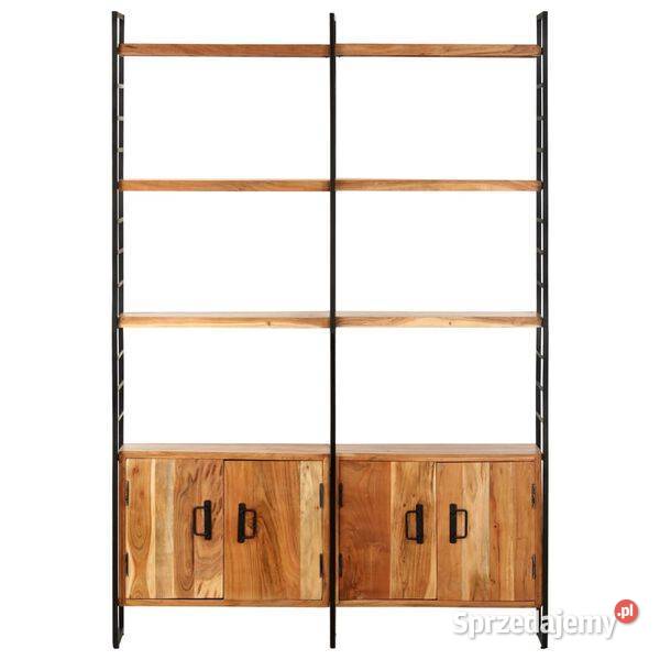 vidaXL Regał na książki 4 poziomy 124x30x180 mazowieckie Warszawa