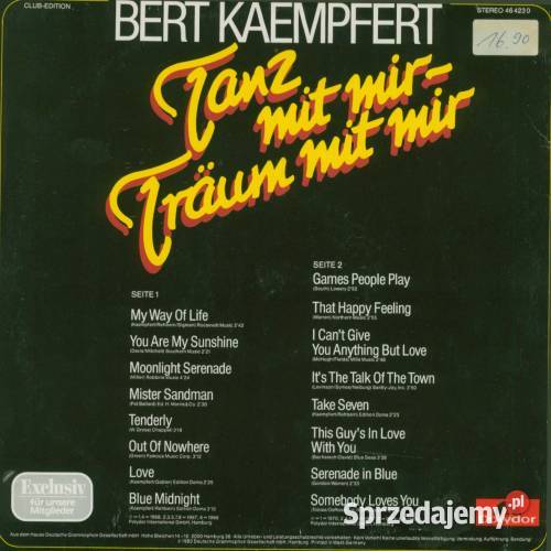 Bert Kaempfert Tanz mit mir Trum mit mir LP
