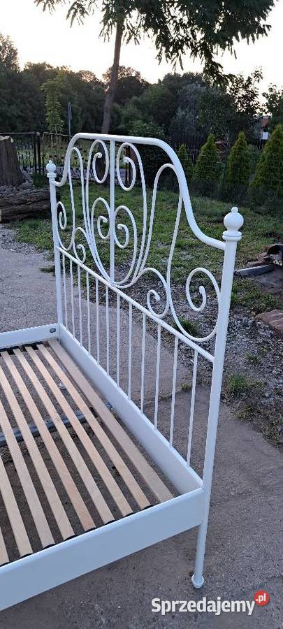 Łózko metalowe IKEA 140 x 200 kompletne 140cm dolnośląskie