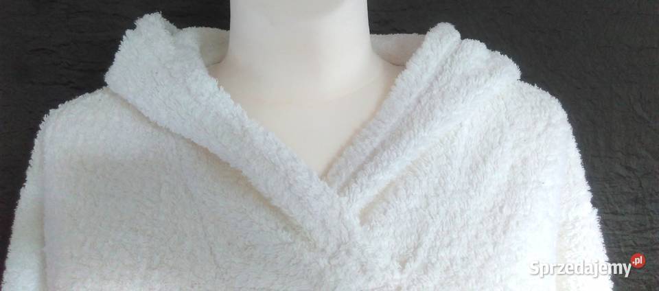 Ręcznik biały Bluza frotte r 3638 KAPTUR Unisex Białystok sprzedam