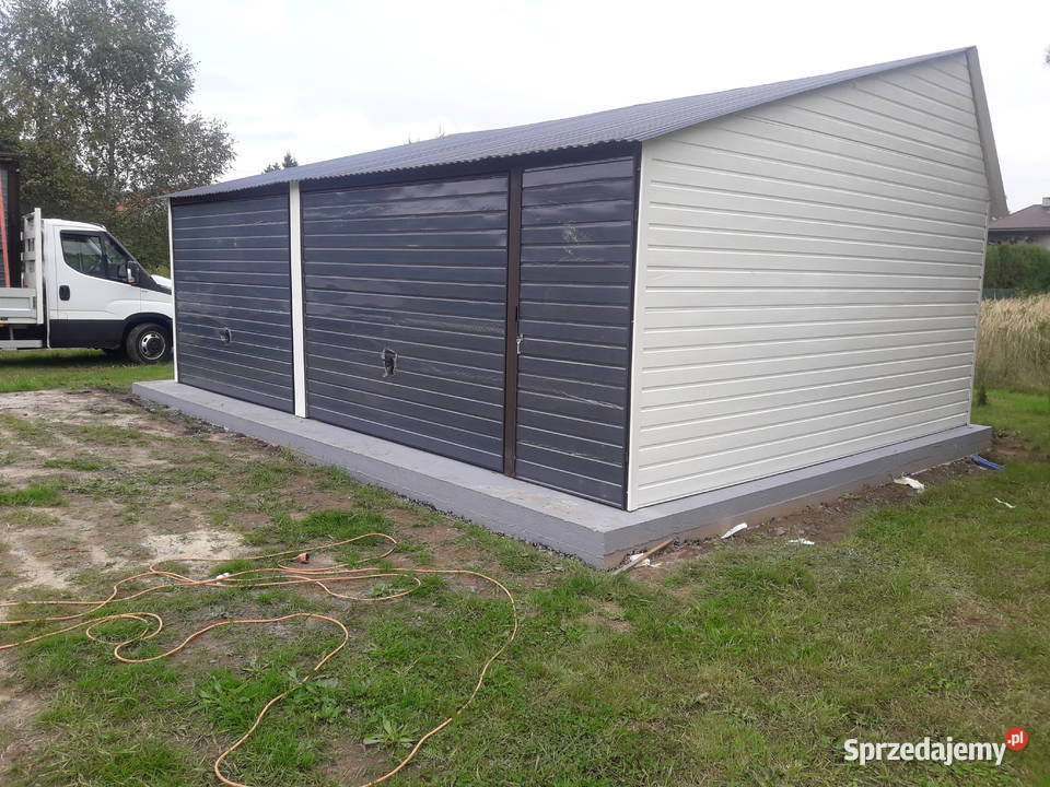 B66 Garaż Blaszany Wielostanowiskowy Garaże Przasnysz
