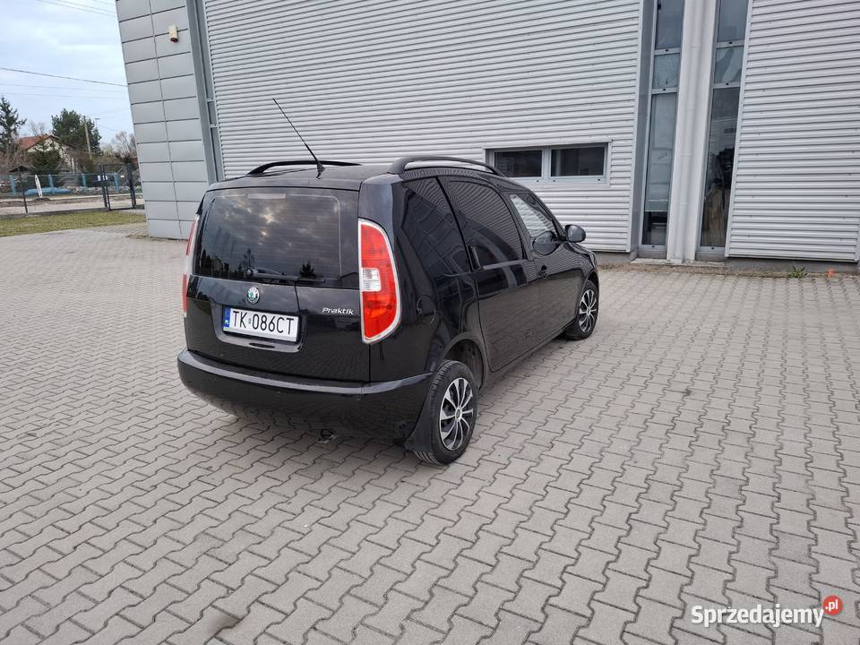 Skoda praktik 14 lpg 2012 przebieg 155000 van 80KM sprzedam