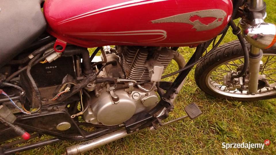 Kawasaki Eliminator BN 125 w całości na części uszkodzony Kurowice