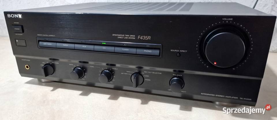 Amplifier wzmacniacz Sony TAF435R TA F 435 R wielkopolskie Międzychód sprzedam