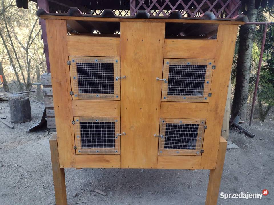Klatki na króliki nowe z deski 25 małopolskie Krzeszowice