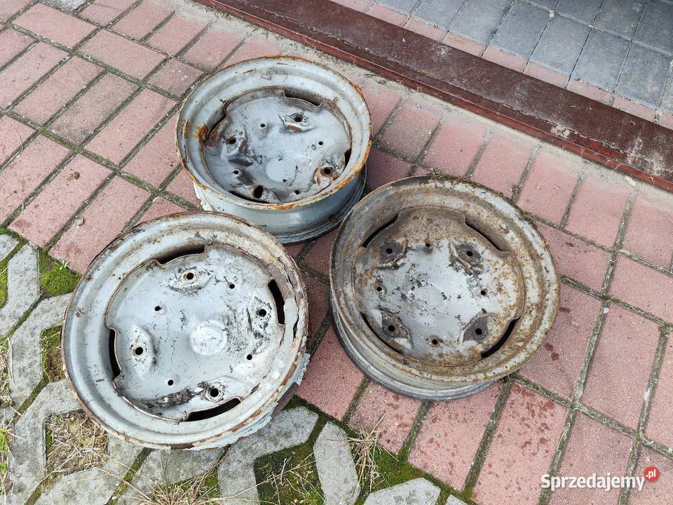 Felga stalowa Cytrynka Fiat 126p Niewiadów 3 Średnica 12" Rzeszów