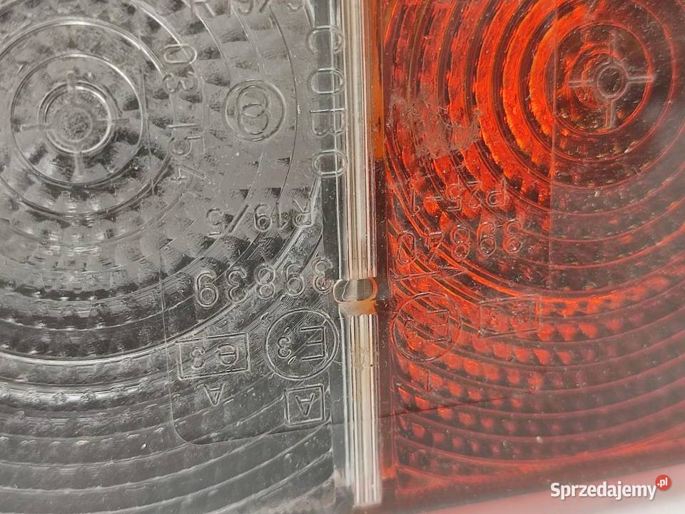 LAMPA OŚWIETLENIE 125x100x88mm FIAT IVECO NOWA osobowe lubelskie