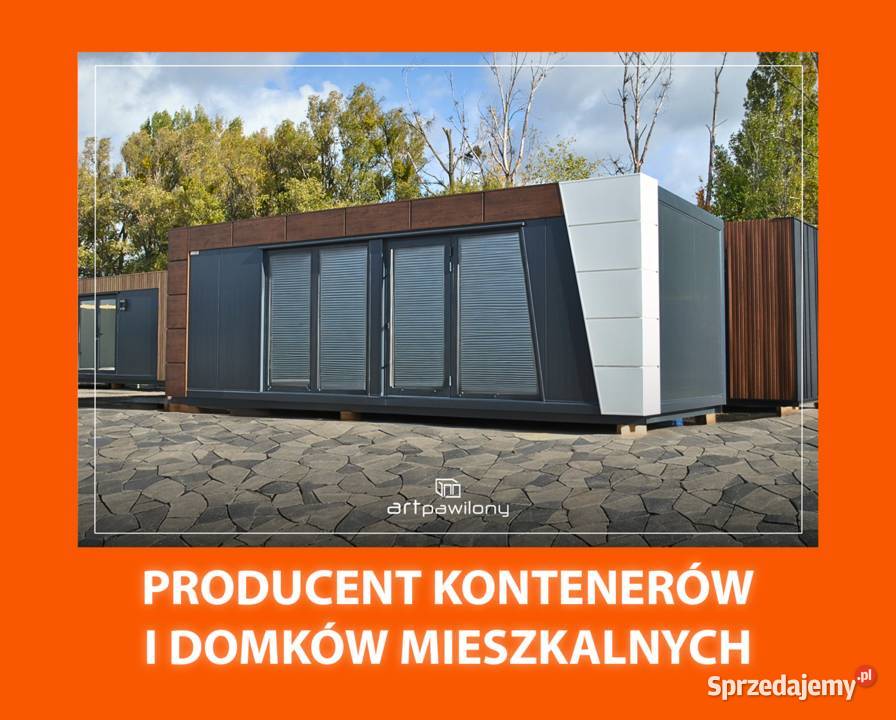 Pawilon handlowy 8x3 Kontener biurowy świętokrzyskie Kielce