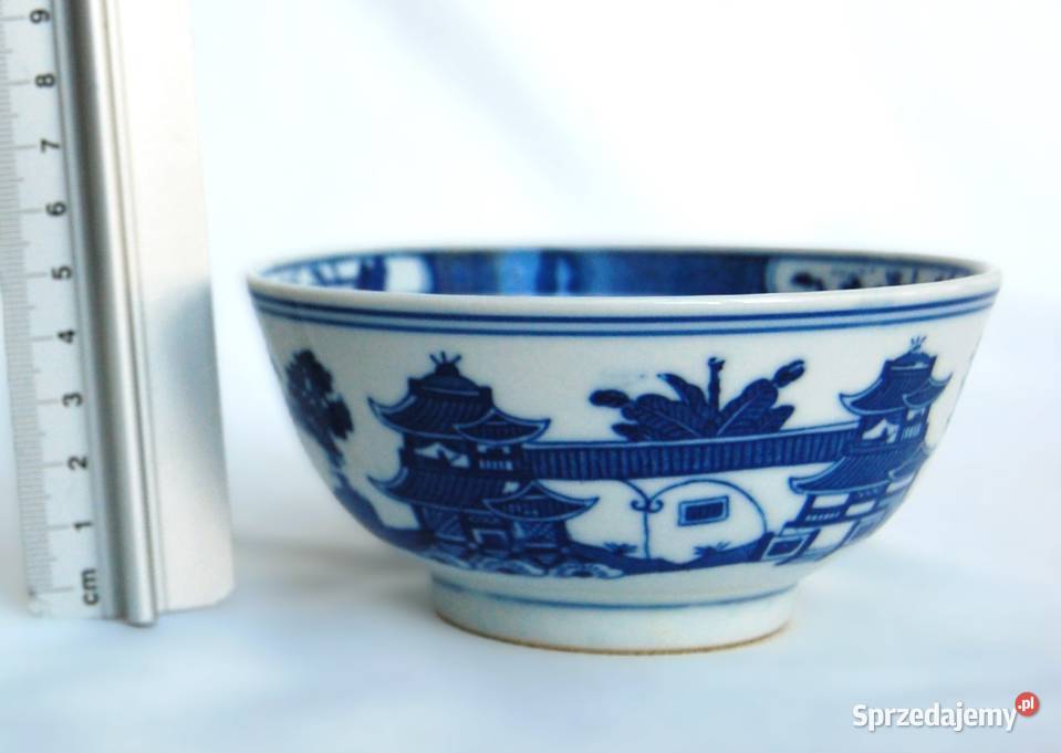 Chińska porcelanowa miska łyżka 6 porcelana lubelskie Lublin