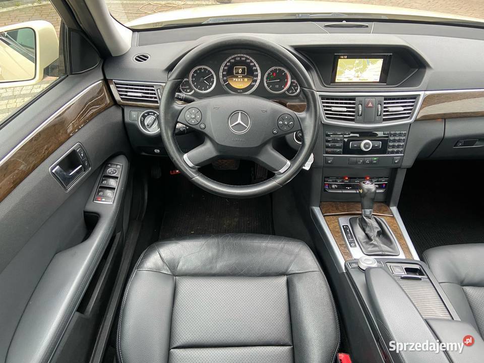 Mercedes W212 Beżowy Taxi Duży Przebieg Pełen światła LED