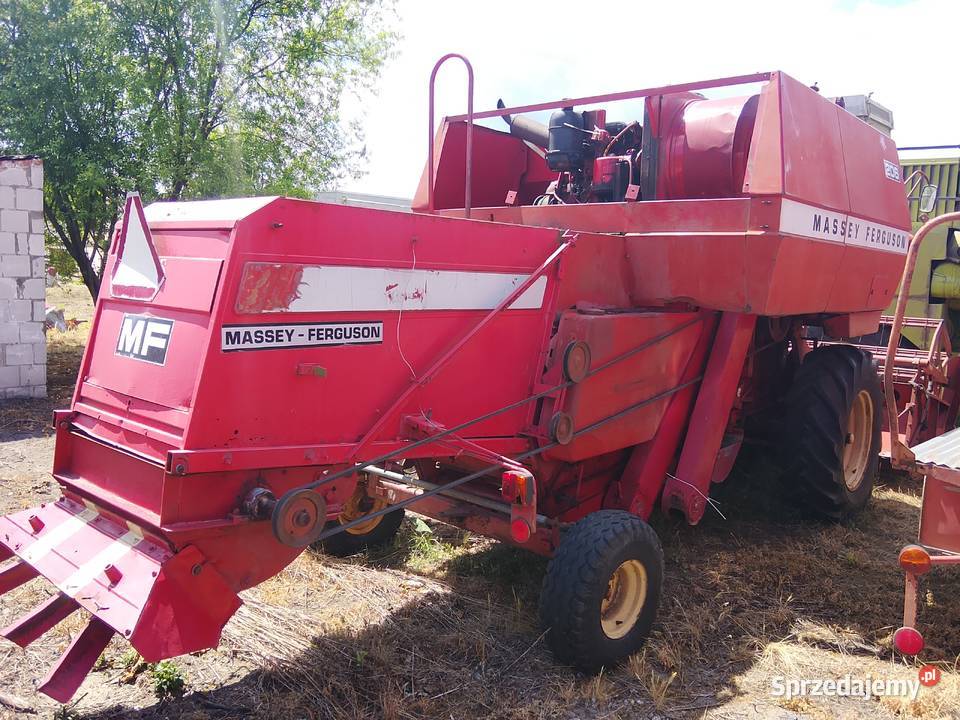Kombajn zbożowy Massey Ferguson 206 sprowadzony Zbożowe mazowieckie Skaryszew