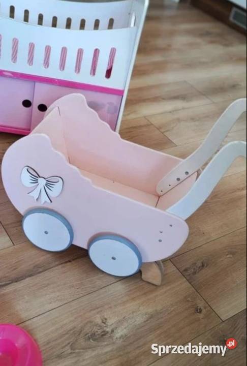 Duży zestaw lalki Baby Born łóżeczko wózek 3 lata+ Zielona Góra