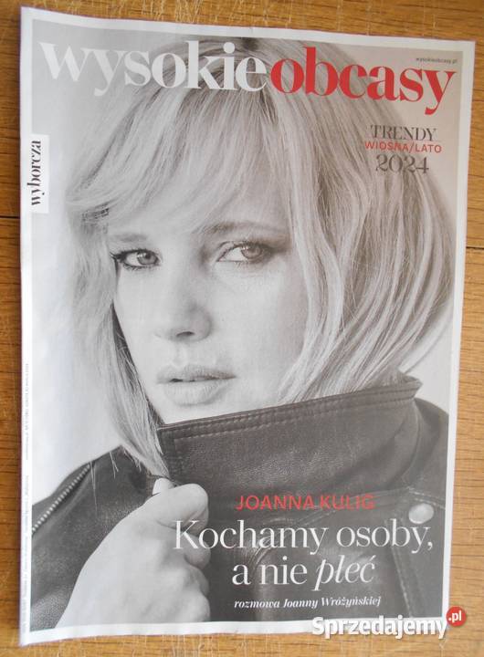 Wysokie Obcasy 12 1282 Joanna Kulig Rok wydania 2024 Czasopisma sprzedam