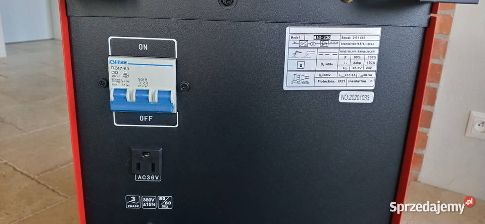 Spawarka migmag TRAFILUX 380V komplet NOWY Sieradz