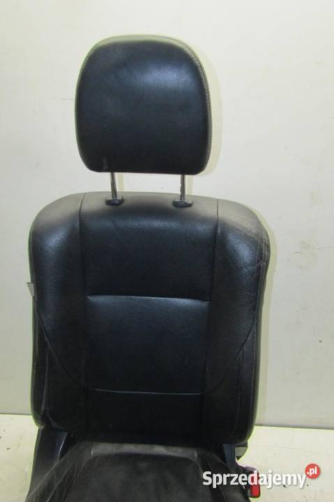 FOTEL PASAŻERA PRAWY PRZÓD SKÓRA MITSUBISHI