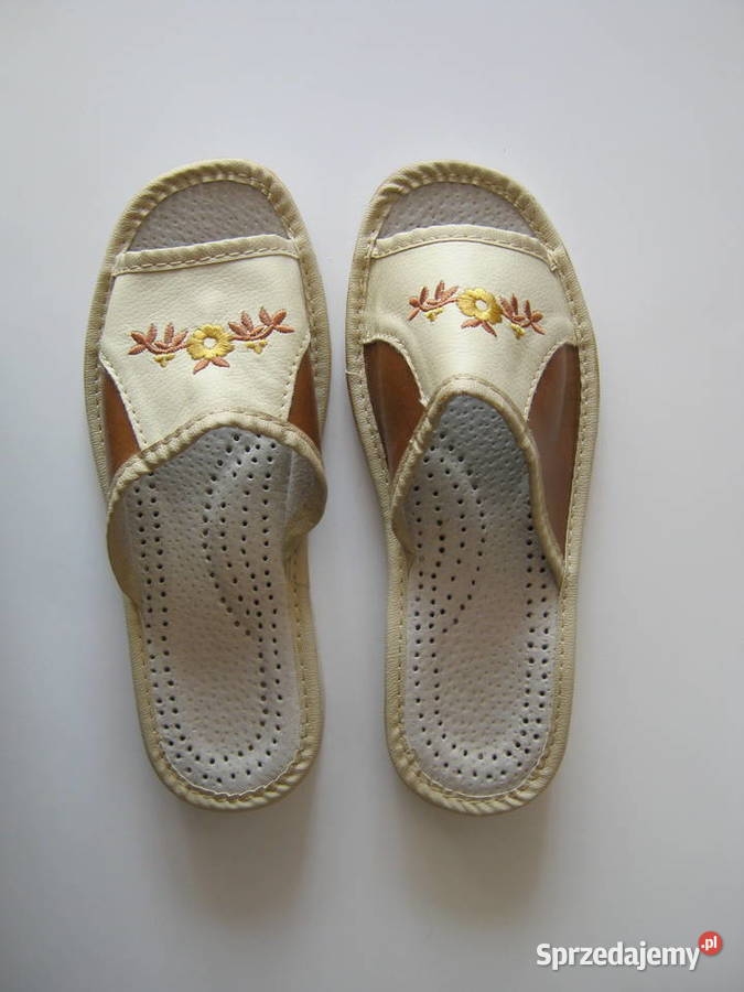 Ciapy kapcie damskie skórzane lubelskie Lublin