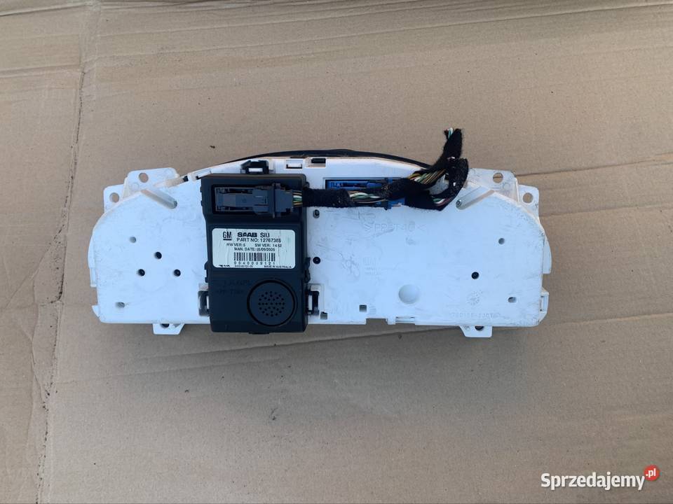 12767386 licznik zegary Saab 95 95 Rok produkcji 2007 zachodniopomorskie Szczecin sprzedam