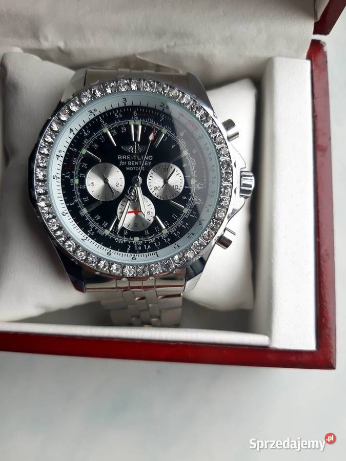 Breitling For Bentley Motors zegarek piękny Podkowa Leśna