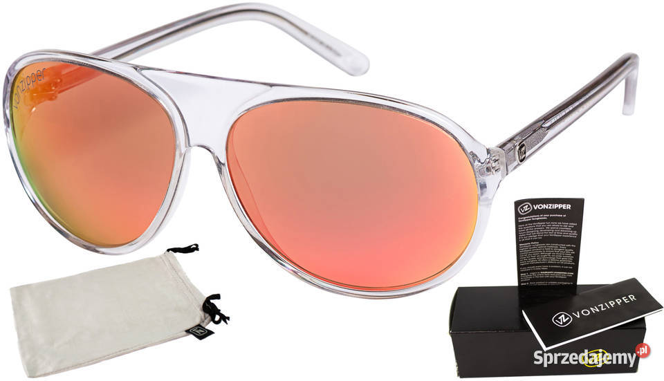 Okulary przeciwsłoneczne Włoskie Von Zipper Filtr UV-400 kat. 2  Dąbrowa Górnicza sprzedam