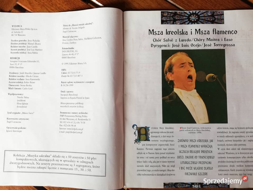 Muzyka Sakralna 36 Msza kreolska Msza flamenco Kraków