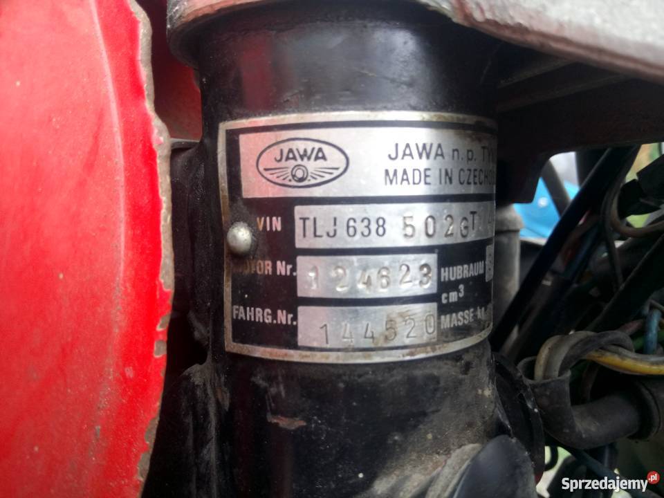 Jawa 350 de luxe typ 638 Dęblin