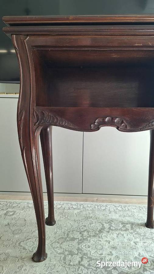 Antique Louis XV style card table with REMPEX mazowieckie Warszawa sprzedam