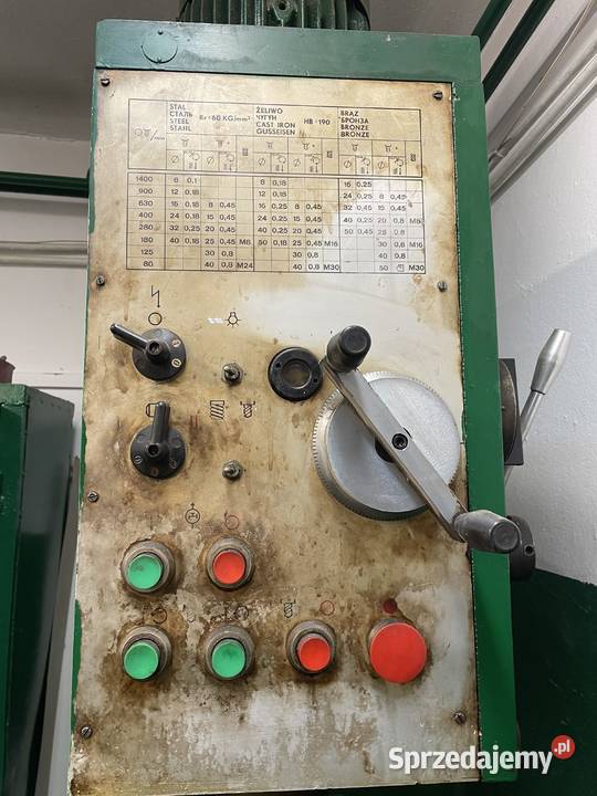 Wiertarka słupowa WED 32 Tychy