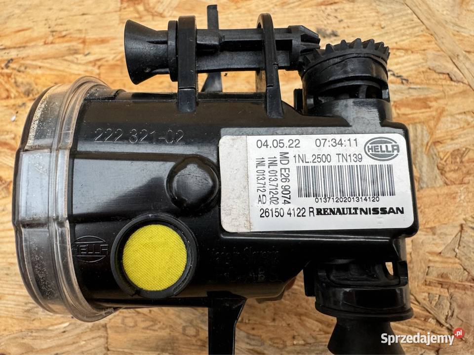 Halogen led drl prawy rh renault clio megane prawe Sieraków