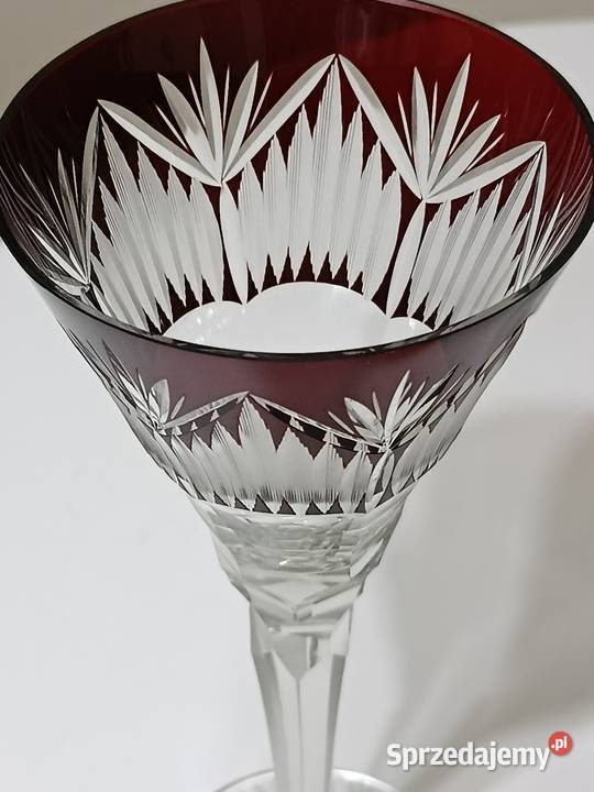 Kieliszki huta Zawiercie Warszawa