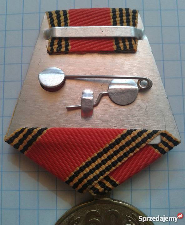 MEDAL 60LECIA ZWYCIĘSTWA W WIELKIEJ WOJNIE Piszczac