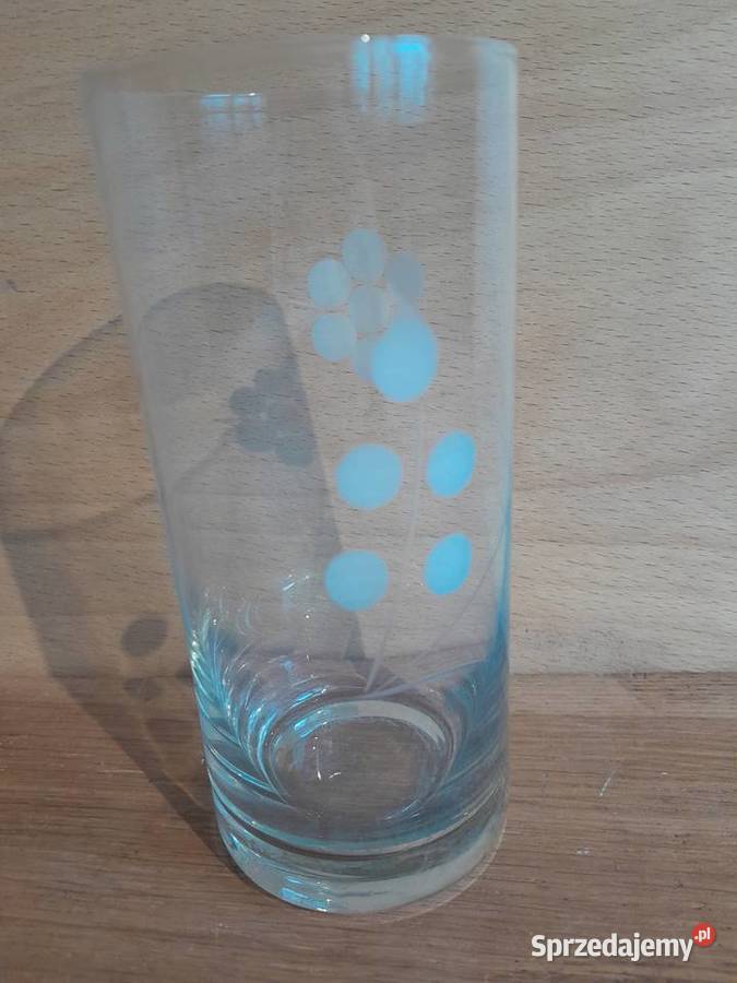 Stare szklanki zestaw 6 sztuk zabytek PRL retro Dąbrowa Górnicza